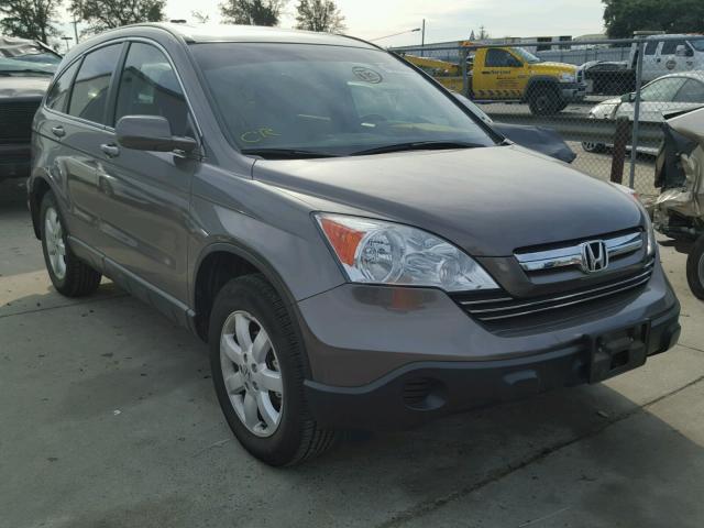 5J6RE48709L046211 - 2009 HONDA CR-V EXL GRAY photo 1