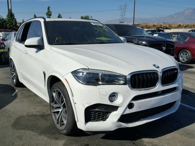 5YMKT6C36H0X20608 - 2017 BMW X5 M WHITE photo 1