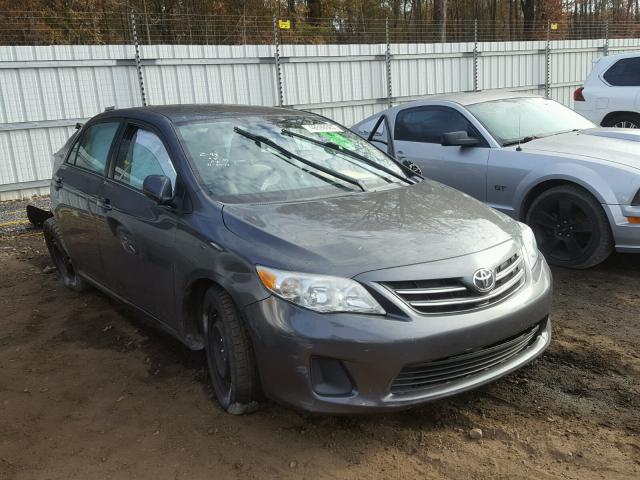 2T1BU4EE3DC012129 - 2013 TOYOTA COROLLA BA GRAY photo 1