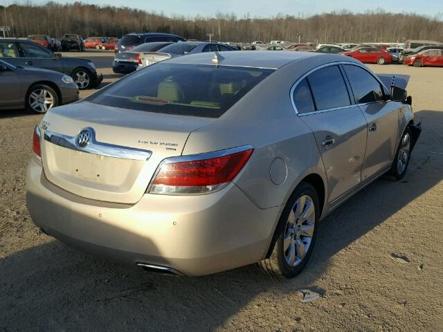 1G4GE5ED1BF327642 - 2011 BUICK LACROSSE C TAN photo 4