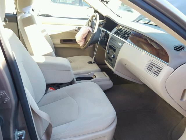 2G4WC582171131842 - 2007 BUICK LACROSSE C BEIGE photo 5