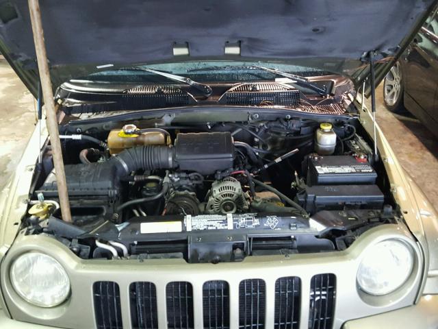 1J4GK38K72W333676 - 2002 JEEP LIBERTY RE GREEN photo 7