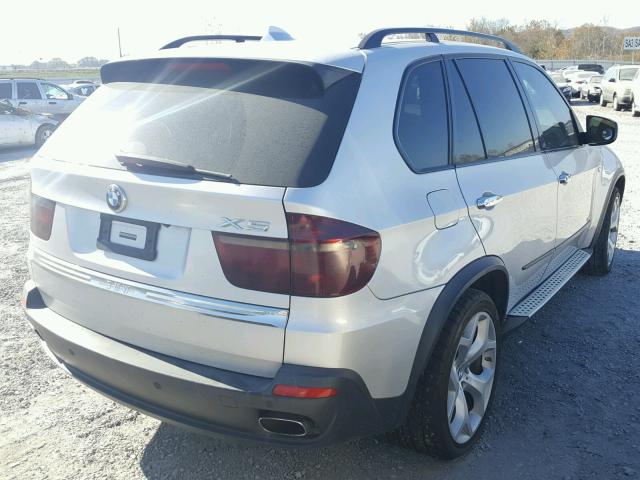 5UXFE835X9L169504 - 2009 BMW X5 XDRIVE4 银色 照片 4