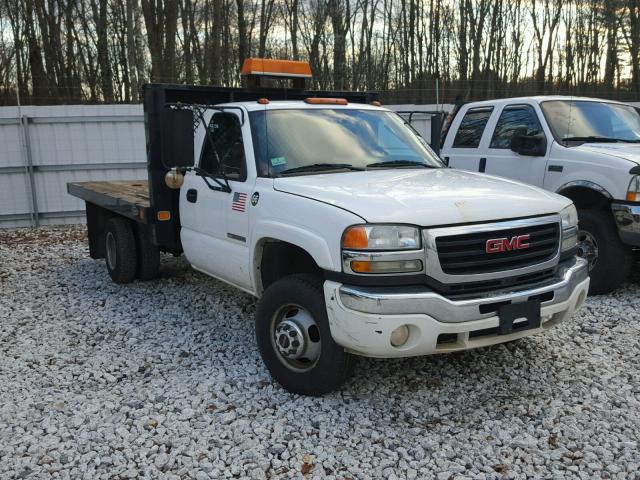 1GDJC34U05E178202 - 2005 GMC NEW SIERRA WHITE photo 1