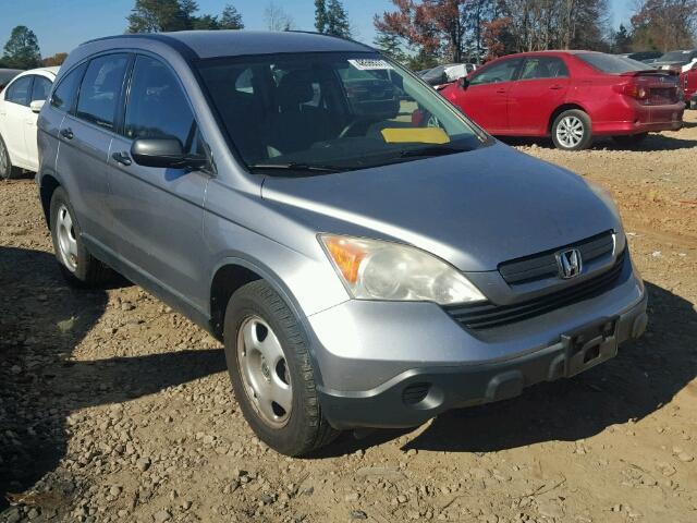 JHLRE48377C099510 - 2007 HONDA CR-V LX SILVER photo 1