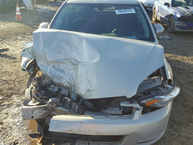 2G1WF5E38C1160718 - 2012 CHEVROLET IMPALA LS SILVER photo 9
