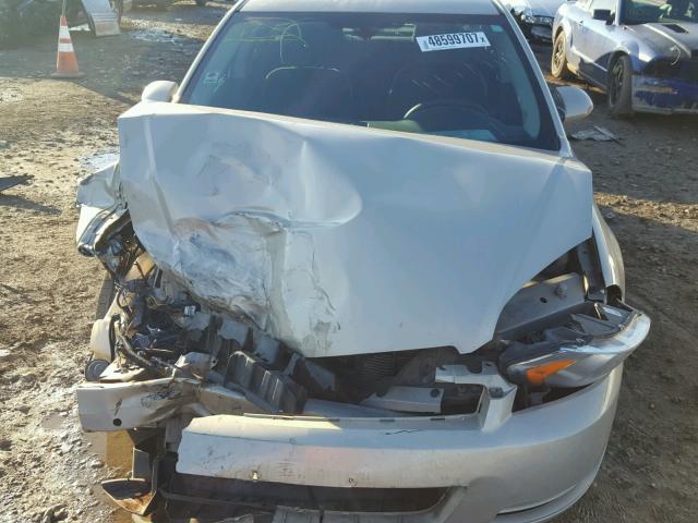 2G1WF5E38C1160718 - 2012 CHEVROLET IMPALA LS SILVER photo 9