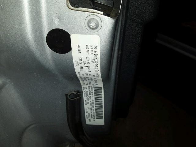 1J8HG48K98C109975 - 2008 JEEP COMMANDER ვერცხლისფერი ფოტო 10