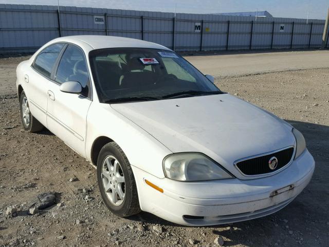 1MEFM50U52G610306 - 2002 MERCURY SABLE GS WHITE photo 1