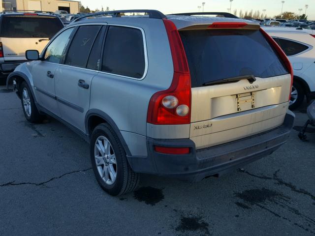 YV1CZ592951182748 - 2005 VOLVO XC90 GRAY photo 3