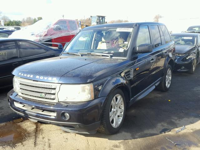 SALSF25476A913624 - 2006 LAND ROVER RANGE ROVE BLUE photo 2