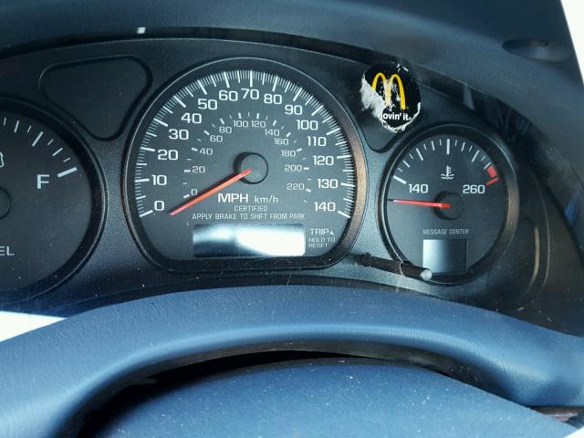 2G1WF55K659173673 - 2005 CHEVROLET IMPALA BLACK photo 8