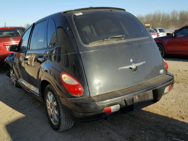 3A8FY58B66T254306 - 2006 CHRYSLER PT CRUISER BLACK photo 3