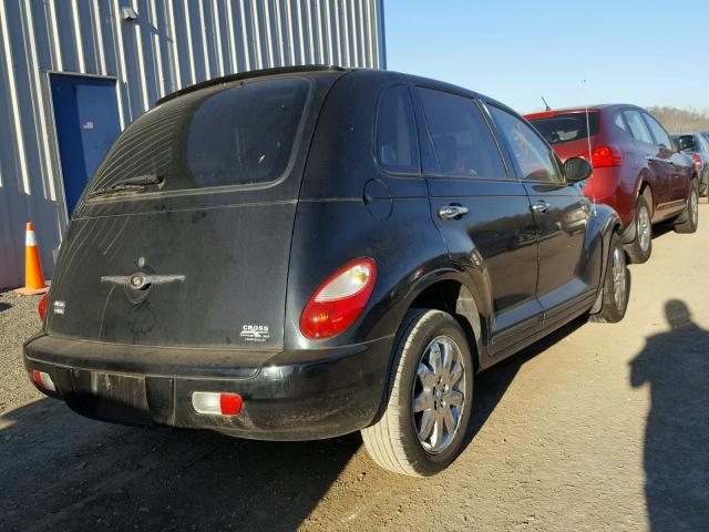 3A8FY58B66T254306 - 2006 CHRYSLER PT CRUISER BLACK photo 4