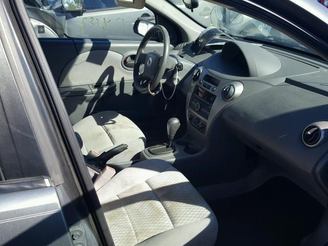 1G8AJ55F46Z181954 - 2006 SATURN ION LEVEL GRAY photo 5