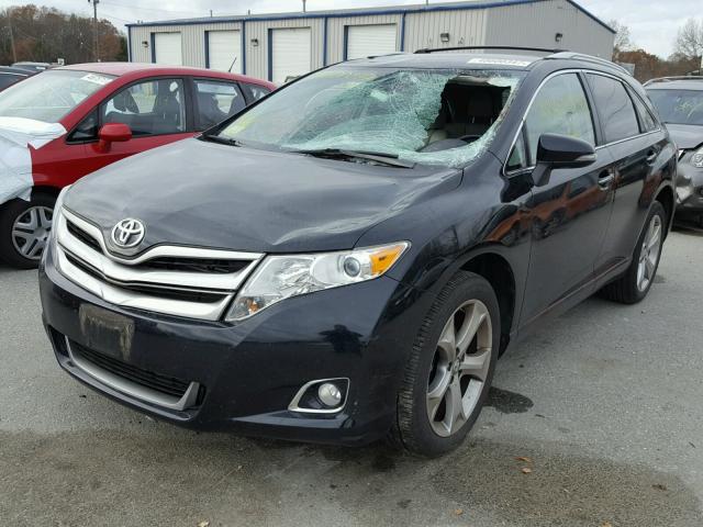 4T3BK3BB0DU081456 - 2013 TOYOTA VENZA LE BLACK photo 2