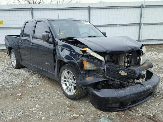 1GCCS136658281629 - 2005 CHEVROLET COLORADO BLACK photo 1