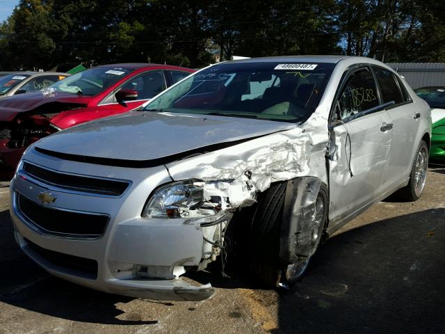 1G1ZG57B69F141410 - 2009 CHEVROLET MALIBU LS ვერცხლისფერი ფოტო 2