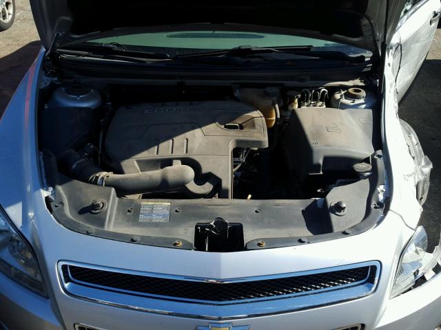 1G1ZG57B69F141410 - 2009 CHEVROLET MALIBU LS ვერცხლისფერი ფოტო 7