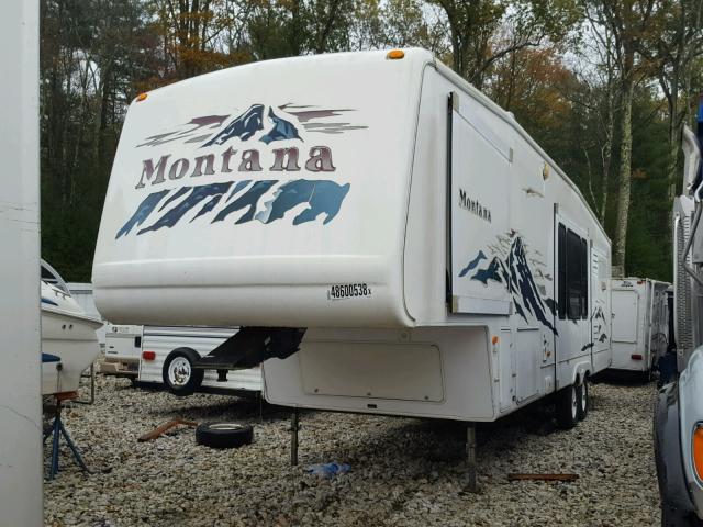 4YDF365254D510306 - 2004 KEYSTONE MONTANA WHITE photo 2