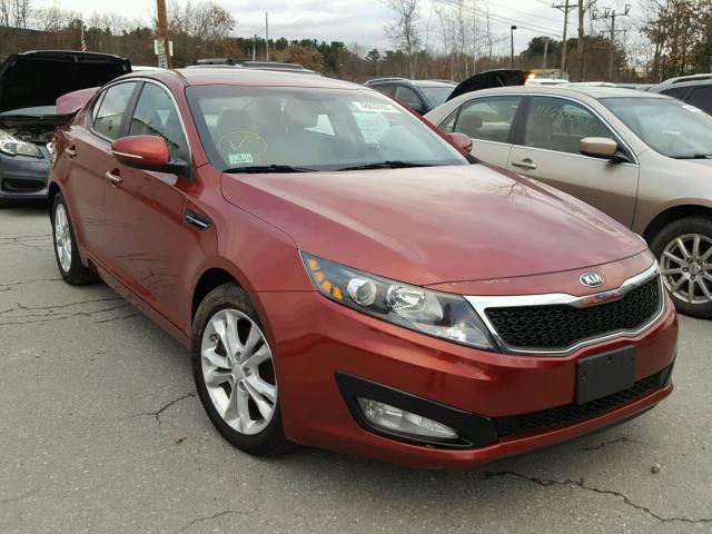 5XXGM4A70DG171728 - 2013 KIA OPTIMA LX RED photo 1