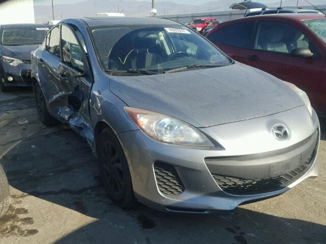 JM1BL1V73C1535253 - 2012 MAZDA 3 I GRAY photo 1