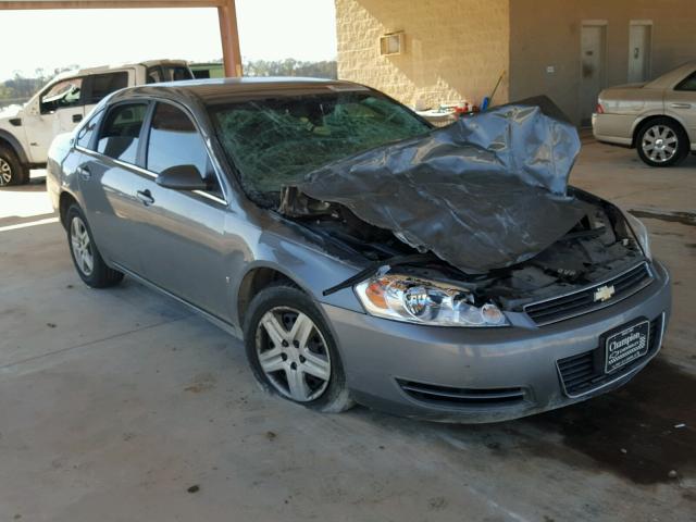 2G1WB58K681288428 - 2008 CHEVROLET IMPALA LS GRAY photo 1