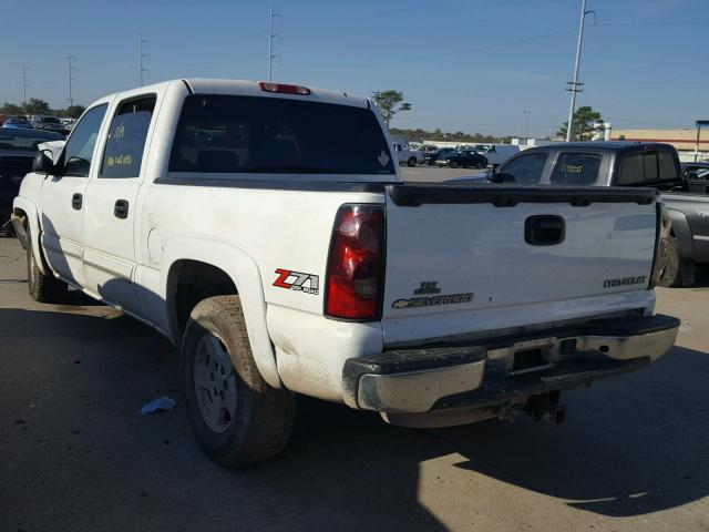 2GCEK13T351226864 - 2005 CHEVROLET SILVERADO WHITE photo 3