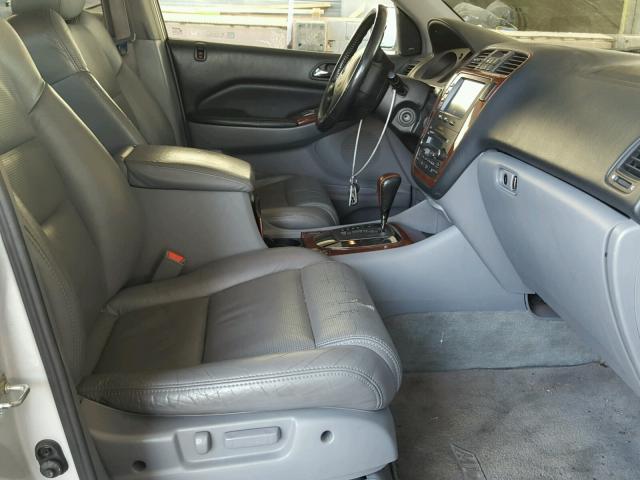 2HNYD18664H561014 - 2004 ACURA MDX TOURIN GRAY photo 5