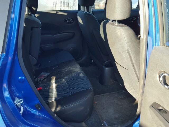 3N1CE2CP1FL443923 - 2015 NISSAN VERSA NOTE BLUE photo 6