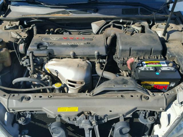 JTDBE32KX20093834 - 2002 TOYOTA CAMRY LE GRAY photo 7