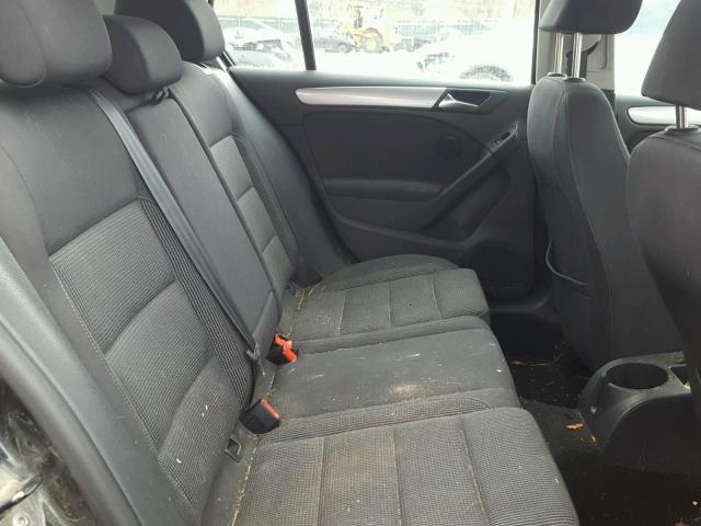WVWDB7AJ9AW223468 - 2010 VOLKSWAGEN GOLF 黑色 照片 6