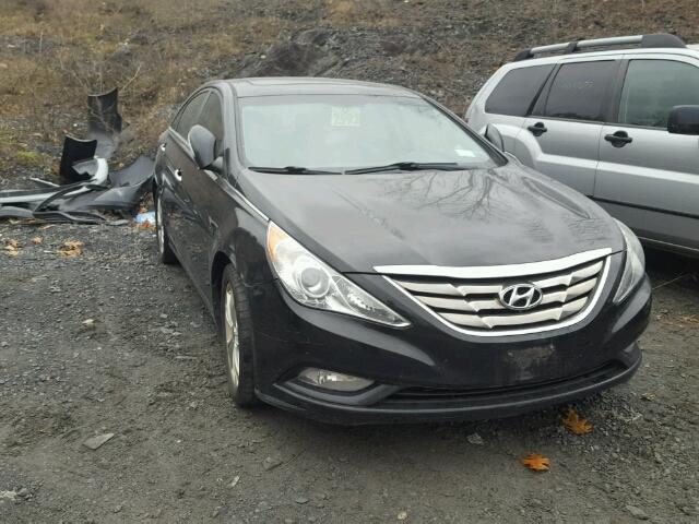 5NPEC4AC2BH004005 - 2011 HYUNDAI SONATA SE BLACK photo 1