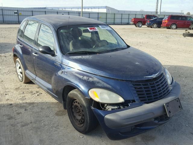 3C4FY48B42T383270 - 2002 CHRYSLER PT CRUISER BLUE photo 1