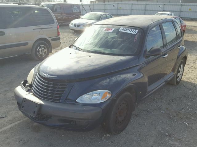 3C4FY48B42T383270 - 2002 CHRYSLER PT CRUISER BLUE photo 2