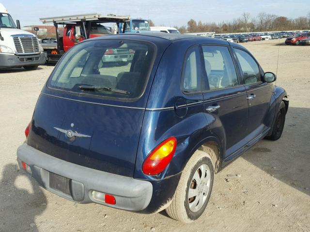 3C4FY48B42T383270 - 2002 CHRYSLER PT CRUISER BLUE photo 4