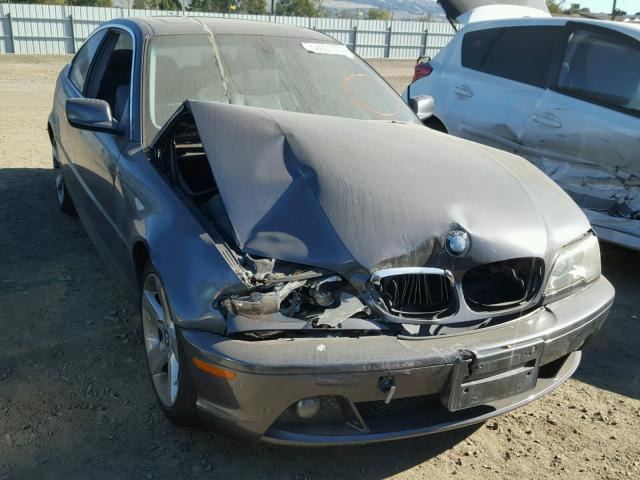 WBABD33495PL06817 - 2005 BMW 325 CI GRAY photo 1