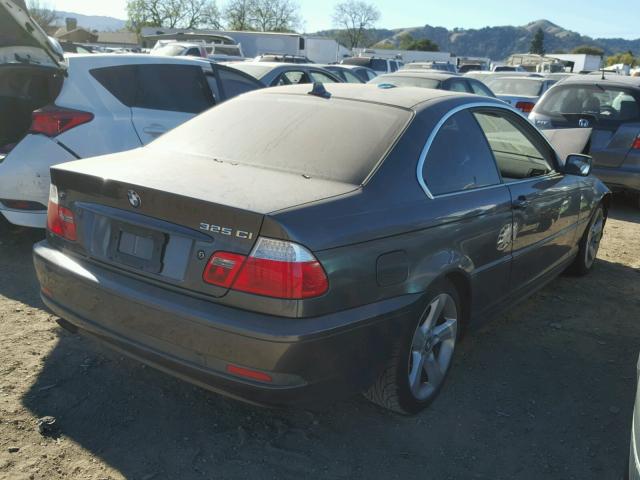 WBABD33495PL06817 - 2005 BMW 325 CI GRAY photo 4