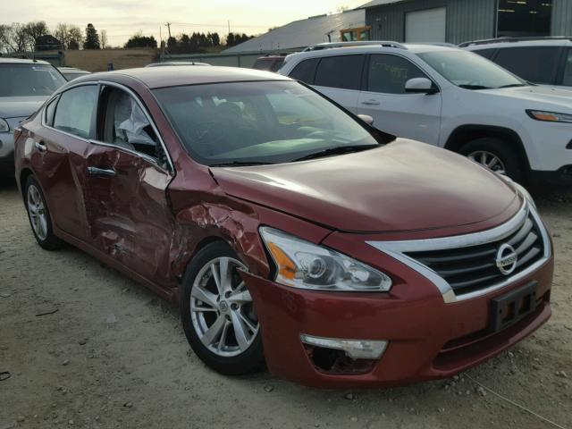 1N4AL3AP9DC226895 - 2013 NISSAN ALTIMA 2.5 RED photo 1