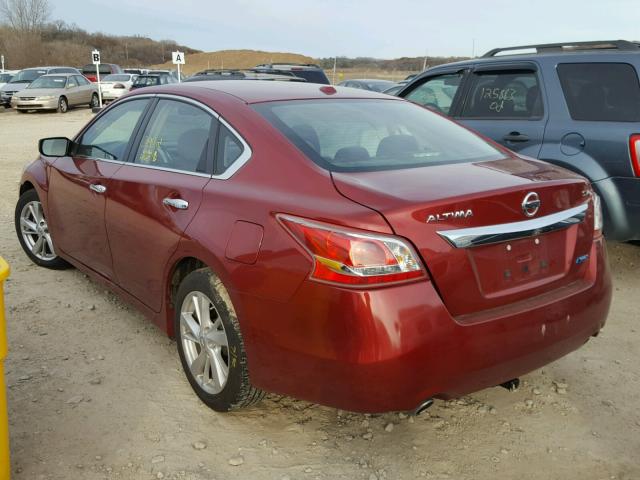 1N4AL3AP9DC226895 - 2013 NISSAN ALTIMA 2.5 RED photo 3