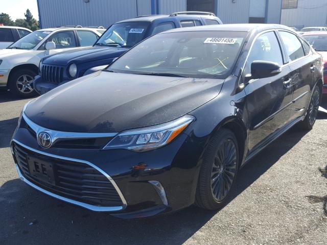 4T1BK1EB3HU252635 - 2017 TOYOTA AVALON XLE BLACK photo 2