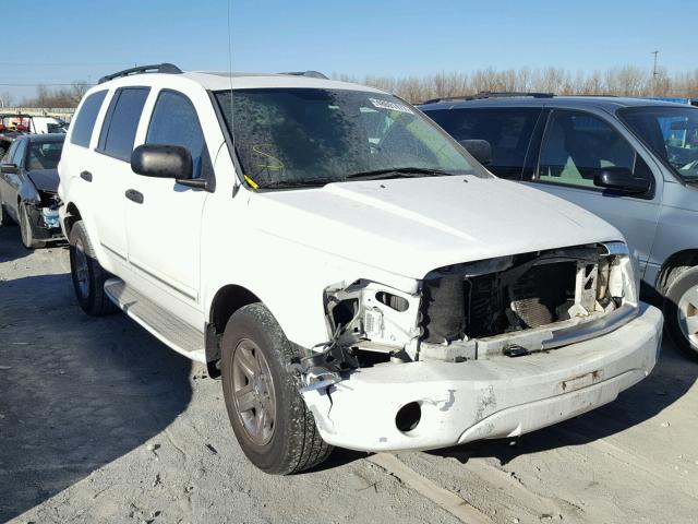 1D8HB58D35F509569 - 2005 DODGE DURANGO LI WHITE photo 1