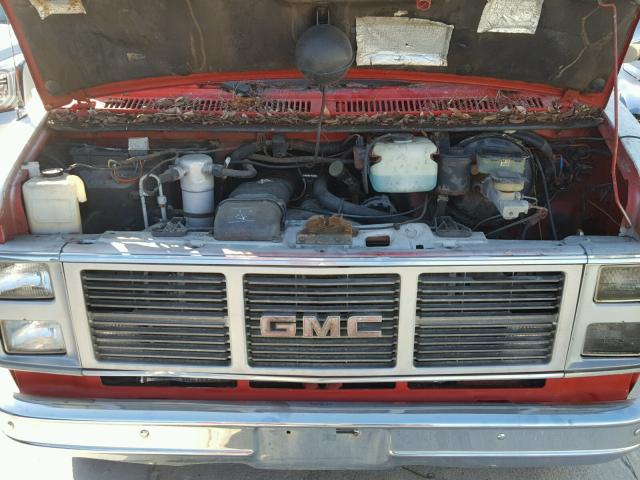 1GDEG25K9K7506133 - 1989 GMC RALLY WAGO TWO TONE photo 7