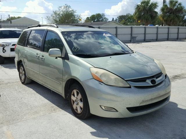 5TDZA22C36S519640 - 2006 TOYOTA SIENNA XLE GREEN photo 1