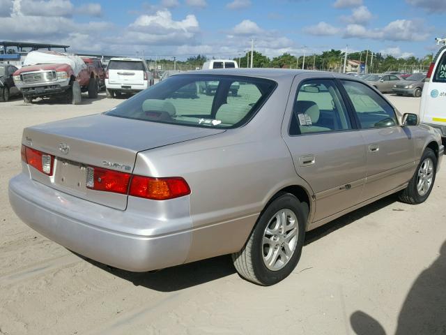 4T1BG22K11U066089 - 2001 TOYOTA CAMRY CE BEIGE photo 4