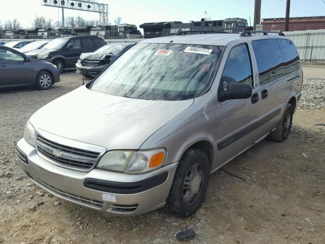 1GNDX03E84D122308 - 2004 CHEVROLET VENTURE SILVER photo 2