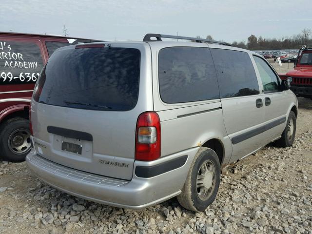 1GNDX03E84D122308 - 2004 CHEVROLET VENTURE SILVER photo 4