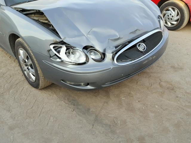 2G4WC582171104947 - 2007 BUICK LACROSSE C CHARCOAL photo 9