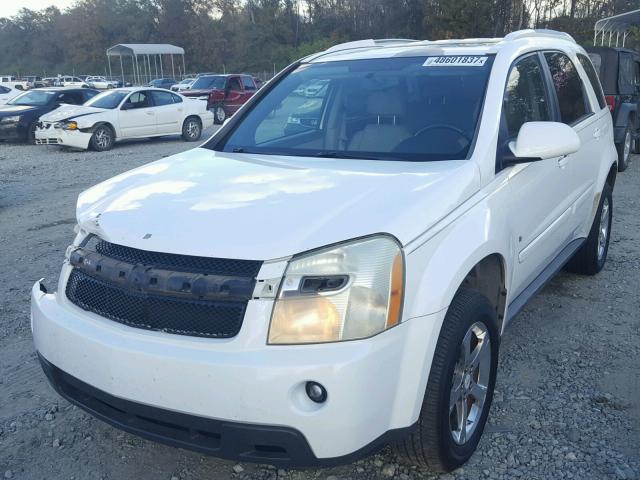 2CNDL63F876036866 - 2007 CHEVROLET EQUINOX LT WHITE photo 2