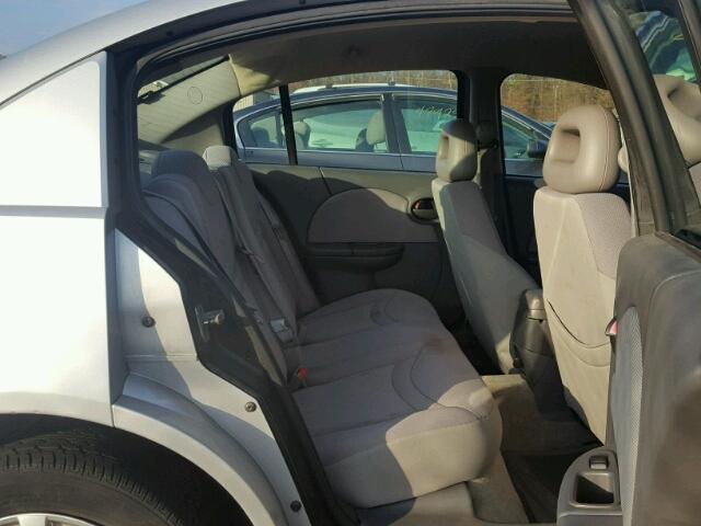 1G8AJ52F94Z189825 - 2004 SATURN ION LEVEL ვერცხლისფერი ფოტო 6